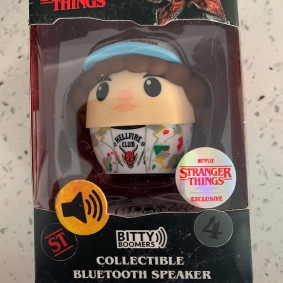 Netflix Stranger Things Dustin Collectible Bitty Bloomers Bluetooth Speaker - Picture 1 of 6